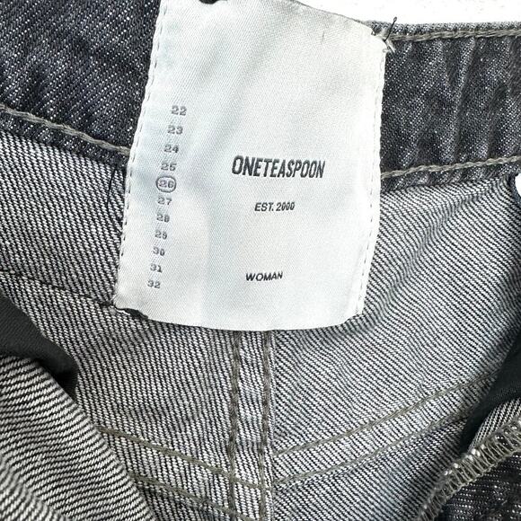 One Teaspoon Disobedient Hawks High-Waisted Shorts, Size 26, NWT - Picture 7 of 10